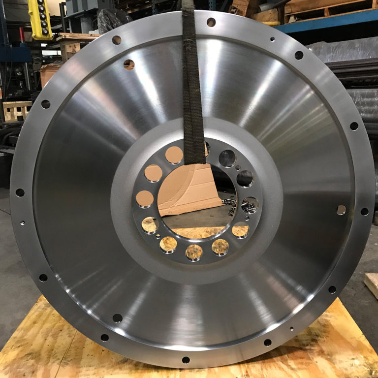 Vertical Turning Lathe Machined Flywheel